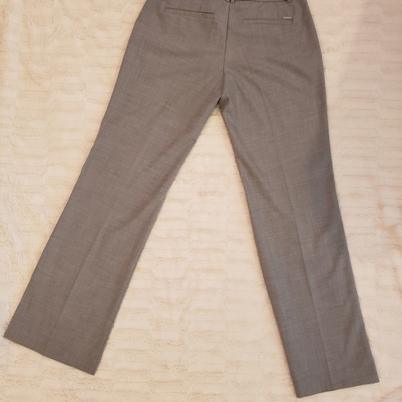 BNWT NY & Co. Gray Stretch Boot Cut Slacks, Women's Size 4 - Picture 8 of 12